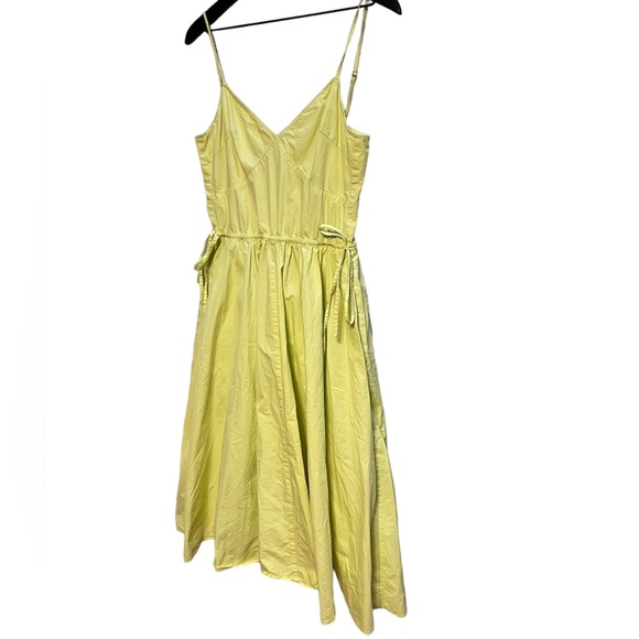 Jason Wu Collective Yellow Midi Dress size 2 - Picture 9 of 16